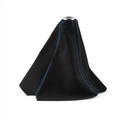 Suede Leather Manual Shift Boot Cover
